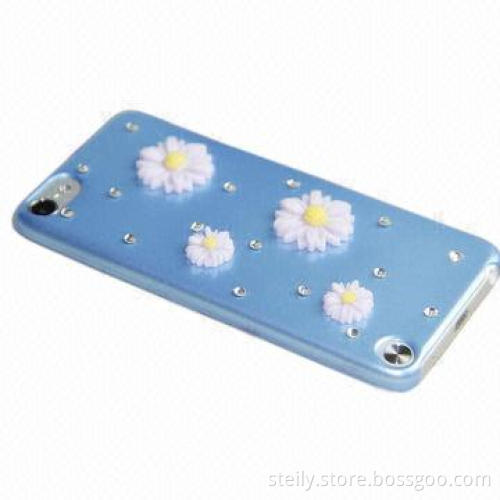 Little Daisy PC Case with Diamond for iPod Touch 5